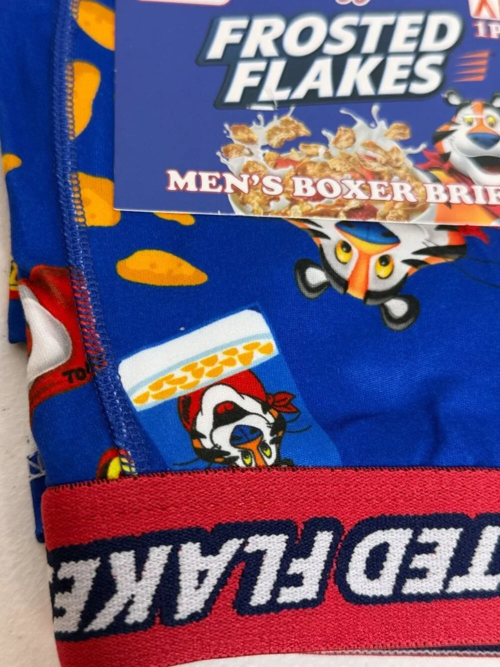 Kelloggs Frosted Flakes XL Boxer Briefs Tony Tiger Retro Novelty